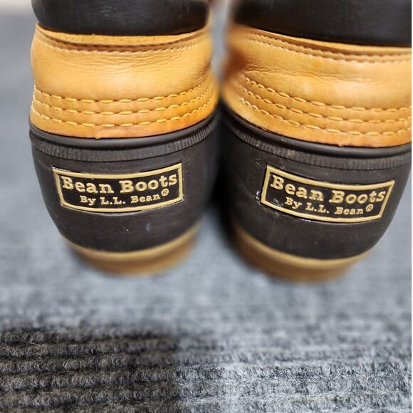 L. L. Bean Mens Size 10M  Brown and Tan \